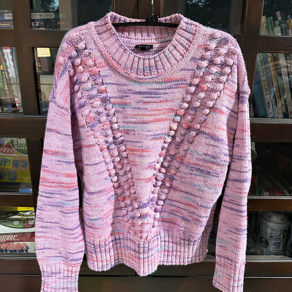 Talbots Elegant Multicolor Knit Sweater